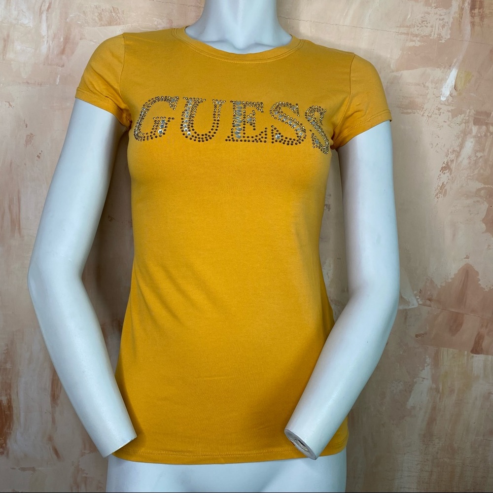XS Guess Bedazzled Top